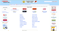 Desktop Screenshot of codes4us.com